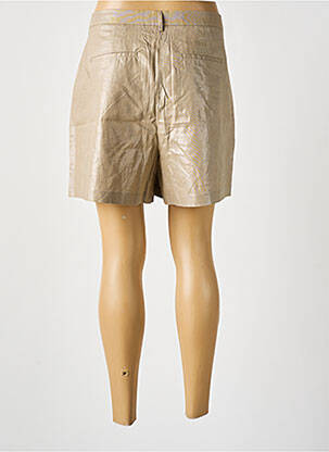 Short taille à pinces taille haute marron VERO MODA femme