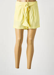 Short jaune RUE MAZARINE pour femme seconde vue