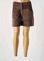 Short marron PAKO LITTO pour femme seconde vue