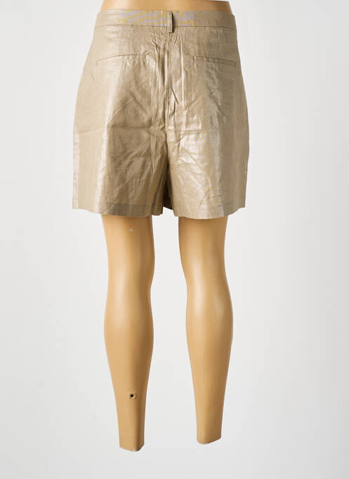 Short taille à pinces taille haute marron VERO MODA femme