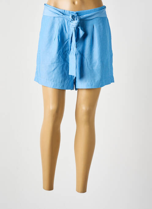 Short bleu RUE MAZARINE pour femme