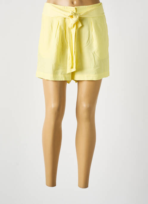 Short jaune RUE MAZARINE pour femme