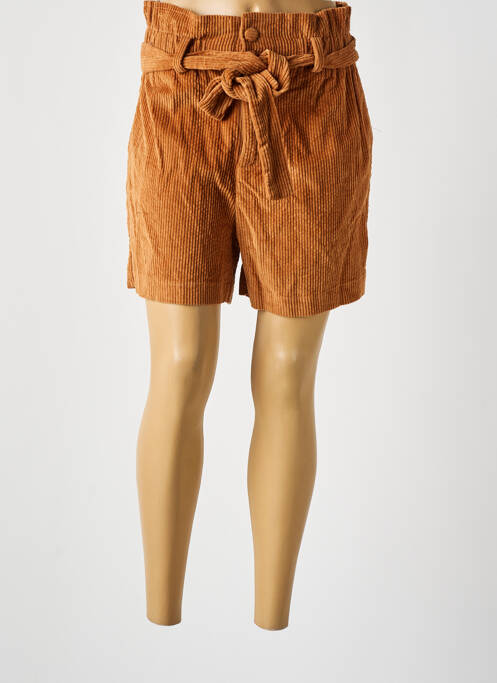 Short marron GRACE & MILA pour femme