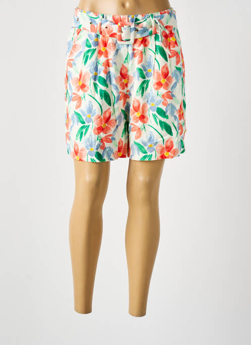 Short orange VERO MODA pour femme