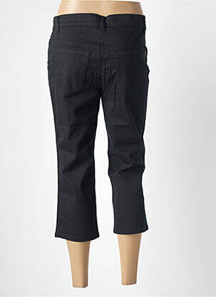 Pantacourt stretch taille normale noir ADELINA BY SCHEITER femme