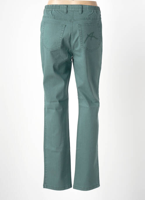 Jeans coupe slim vert ADELINA BY SCHEITER pour femme