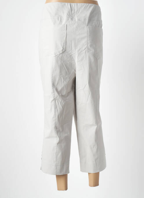 Pantacourt gris ADELINA BY SCHEITER pour femme