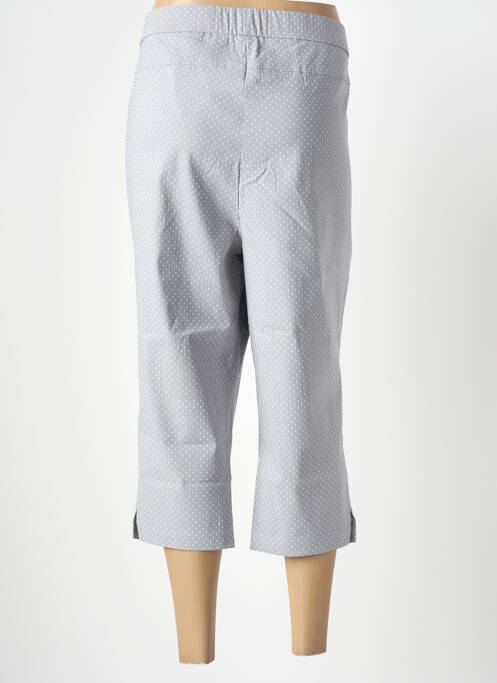 Pantacourt gris ADELINA BY SCHEITER pour femme