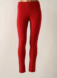 Legging taille haute taille haute rouge clair ENJOY femme