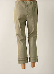 Pantalon 7/8 vert STEHMANN pour femme seconde vue