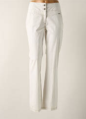 Pantalon droit blanc FRED SABATIER pour femme seconde vue