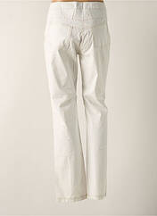 Pantalon droit blanc FRED SABATIER pour femme seconde vue