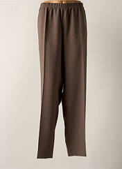 Pantalon droit marron STARK pour femme seconde vue