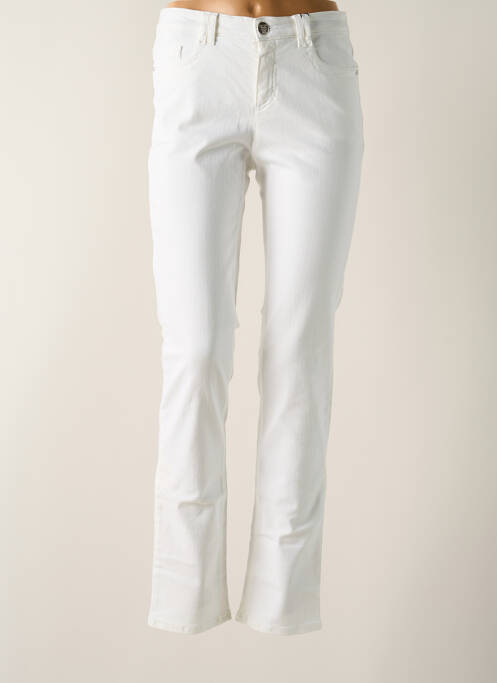 Jeans coupe slim blanc STARK pour femme