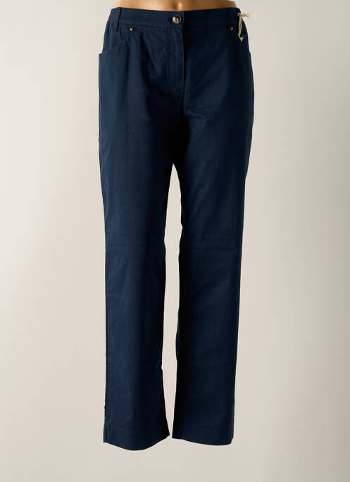 Pantalon droit bleu STARK pour femme