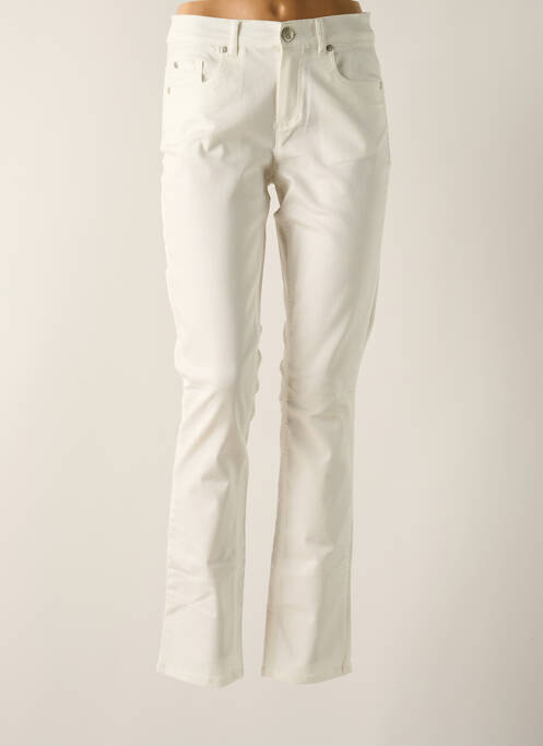 Pantalon slim blanc ENJOY pour femme