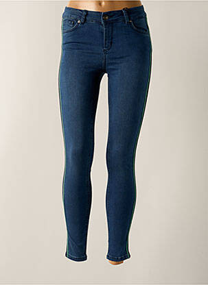 Jeans skinny taille normale taille normale bleu YEST femme