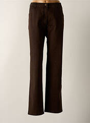 Jeans coupe droite marron KJBRAND pour femme seconde vue