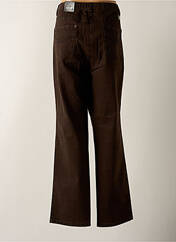 Jeans coupe droite marron KJBRAND pour femme seconde vue
