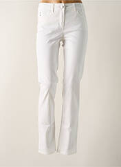 Pantalon slim blanc BRANDTEX pour femme seconde vue