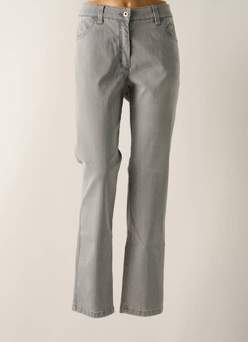 Jeans coupe slim gris KJBRAND pour femme