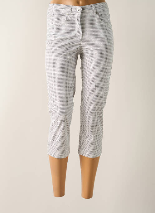 Pantacourt blanc BRANDTEX pour femme