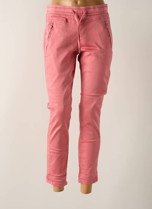 Pantalon 7/8 rose RED BUTTON pour femme