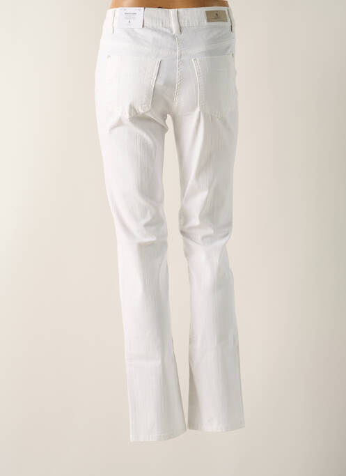 Pantalon slim blanc BRANDTEX pour femme