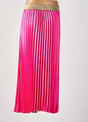 Jupe longue rose fonce C'MELODIE pour femme seconde vue