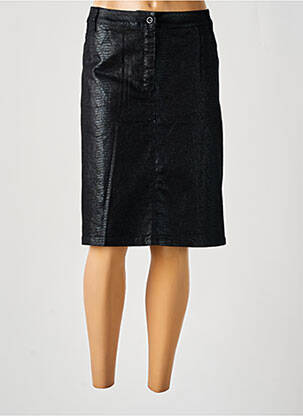 Jupe mi-longue noir BRANDTEX pour femme