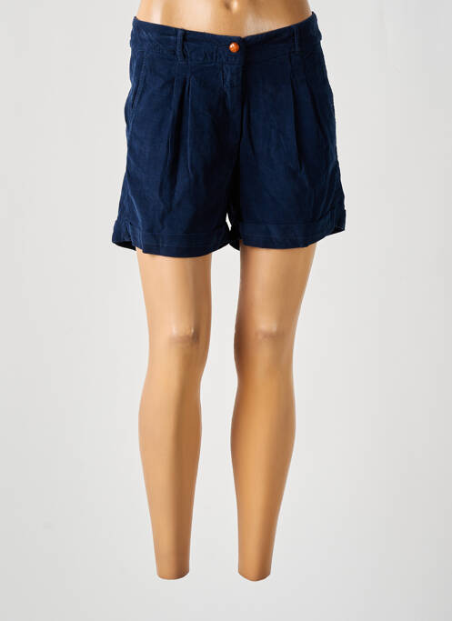 Short taille à pinces taille normale bleu YERSE femme