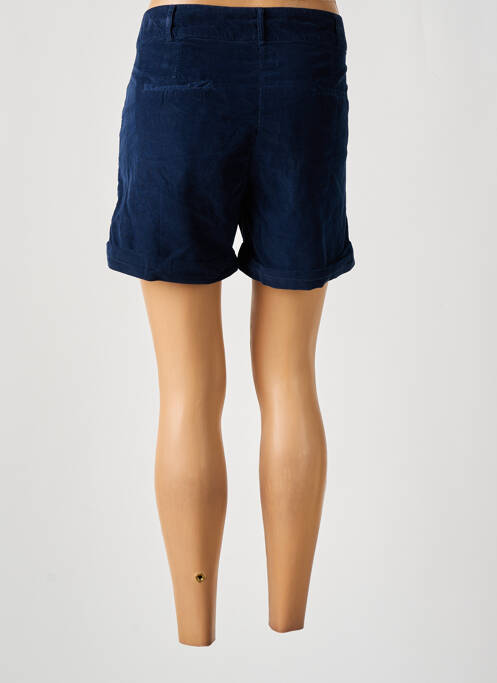Short taille à pinces taille normale bleu YERSE femme