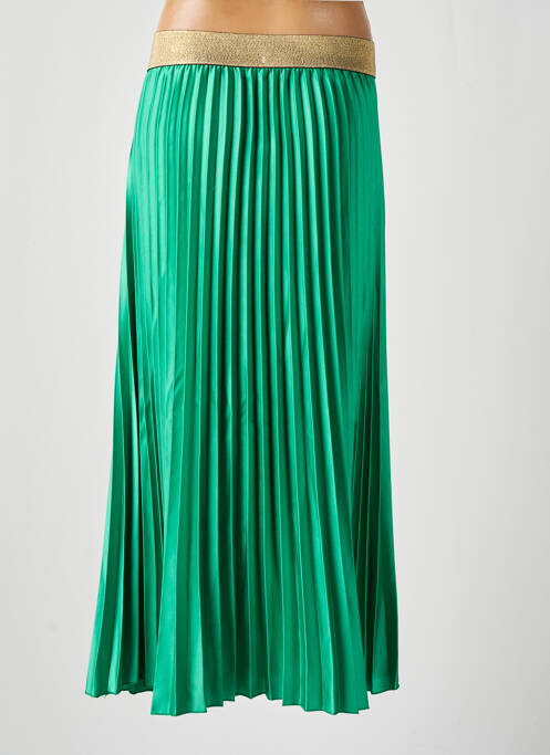 Jupe longue vert clair C'MELODIE pour femme