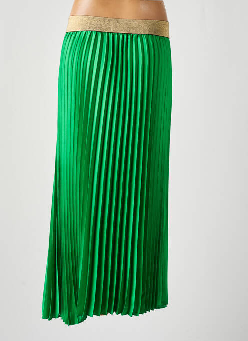 Jupe longue vert C'MELODIE pour femme
