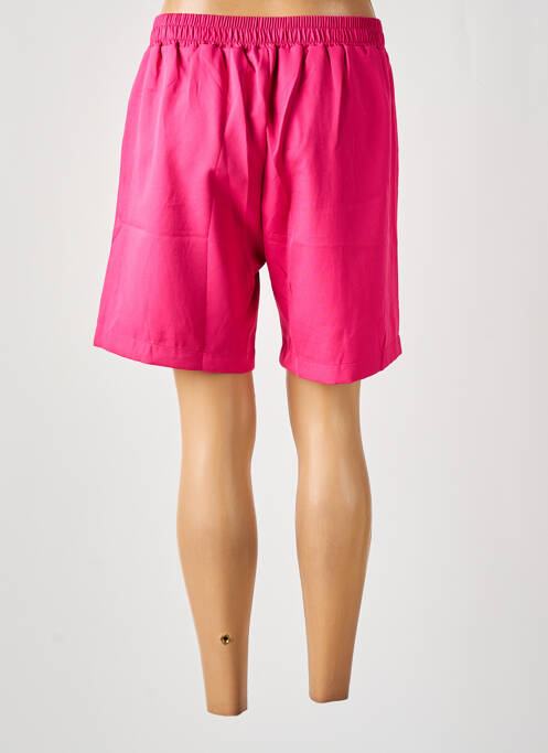 Short rose CHRISTY pour femme