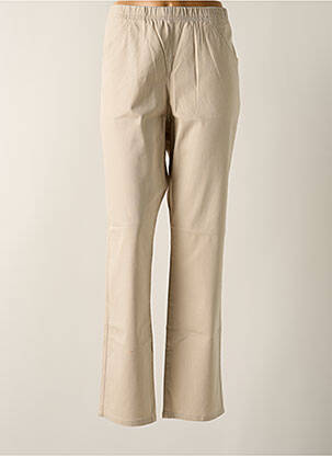 Jegging tissage denim taille normale jaune SIGNATURE femme