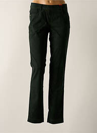 Jegging tissage popeline taille normale vert ASCARI femme
