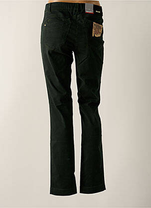 Jegging tissage popeline taille normale vert ASCARI femme