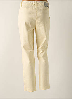 Jegging tissage popeline taille normale beige ASCARI femme