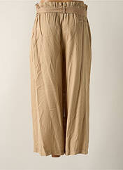 Pantalon 7/8 beige VICTORIA pour femme seconde vue