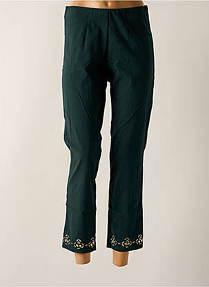 Pantalon 7/8 vert VERPASS pour femme