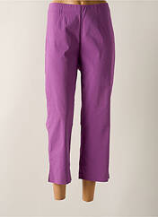 Pantalon 7/8 violet VERPASS pour femme seconde vue