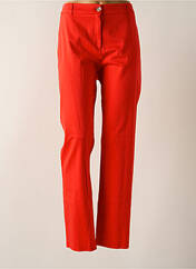 Pantalon slim rouge PAUSE CAFE pour femme seconde vue