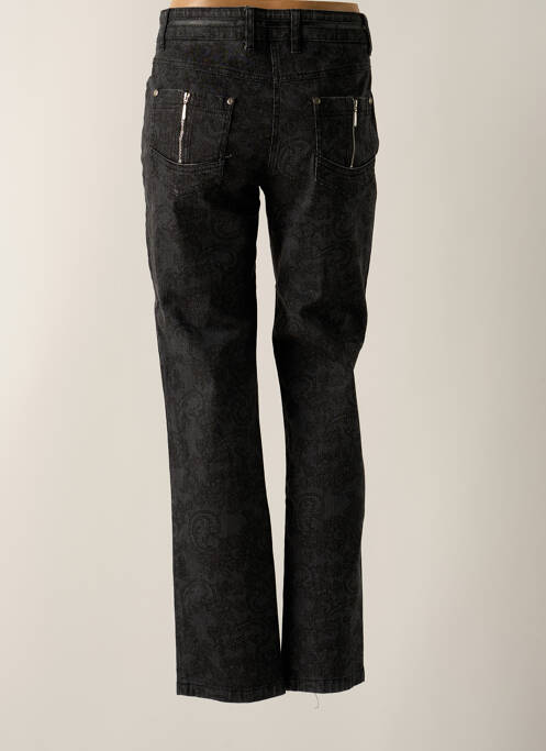 Jeans coupe slim gris DIVAS pour femme