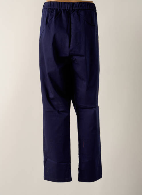 Pantalon droit bleu SIGNATURE pour femme