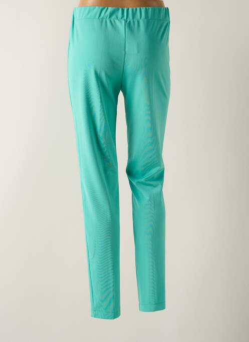 Pantalon slim bleu OLTRE TEMPO pour femme