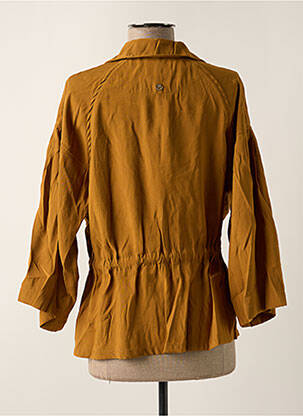 Veste casual col tailleur jaune LOLA ESPELETA femme