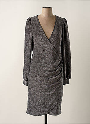 Robe courte argent B.YOUNG pour femme