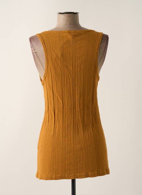 Débardeur jaune PAKO LITTO pour femme