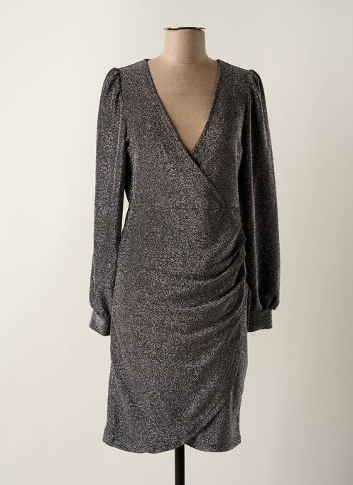 Robe courte argent B.YOUNG pour femme